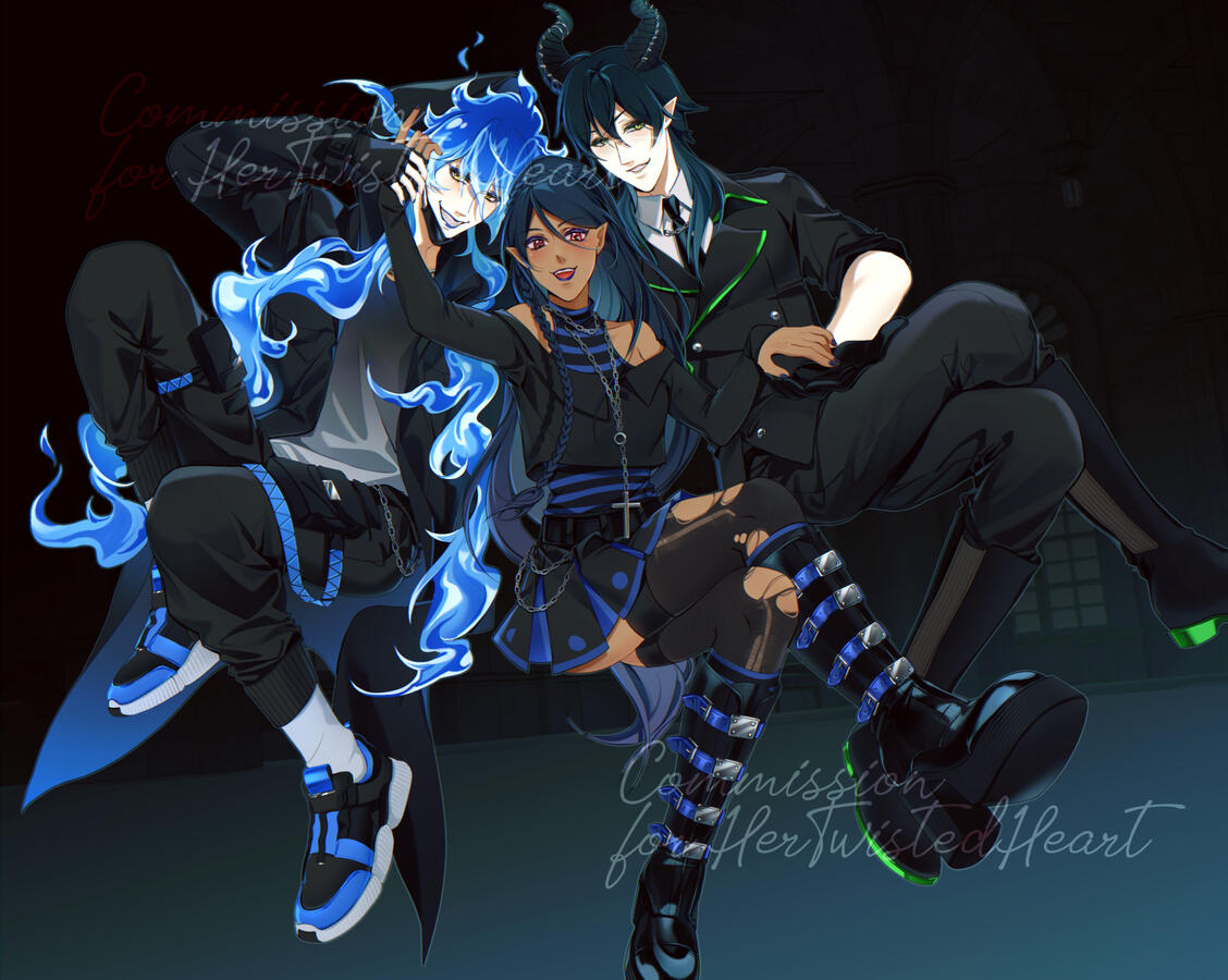 For HerTwistedHeart ♥ Commission 2024